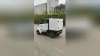 Minivan elétrica L6e com aprovação Coc para entrega de alimentos